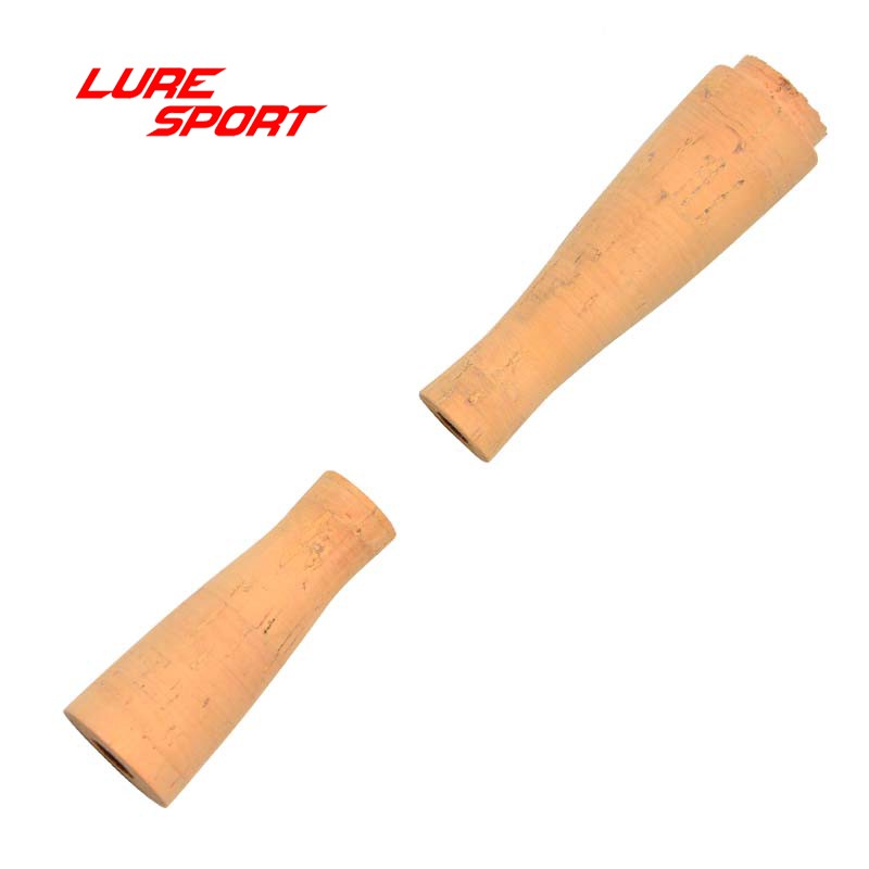 LureSport 10 ซม.+ 7 ซม. Cork Grip Rod Building Component Cork Rod handle ซ่อมเสาตกปลา DIY อุปกรณ์เสริม
