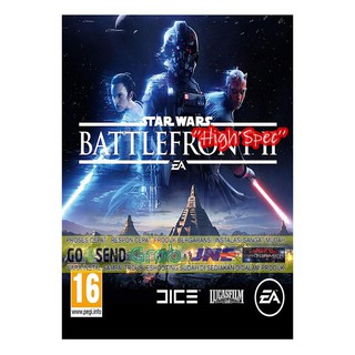 หน้าปัดลาย Star WARS BATTLEFRONT II สําหรับติดรถยนต์ | Cd DVD GAME PC เกมแล็ปท็อปสําหรับคอมพิวเตอร์แล็ปท็อป