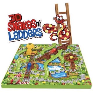 KiDsShOp. เกมส์บันไดงู snakes n ‘Ladders เกมส์กระดานพร้อมส่ง