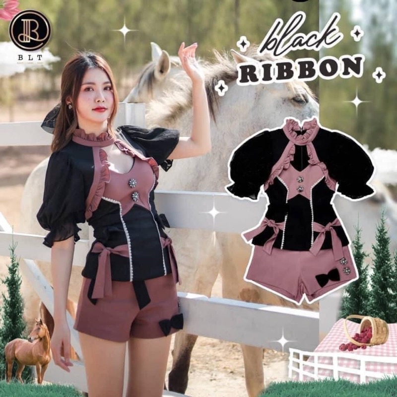 BLT Brand Black Ribbon •M•