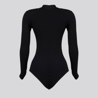 Body Básico Feminino Manga Longa Gola Alta 4 Estações
