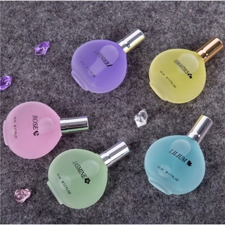 น้ำหอมดอกไม้ 5 กลิ่น 5 แบบ 5 สี ขนาด 50ml.