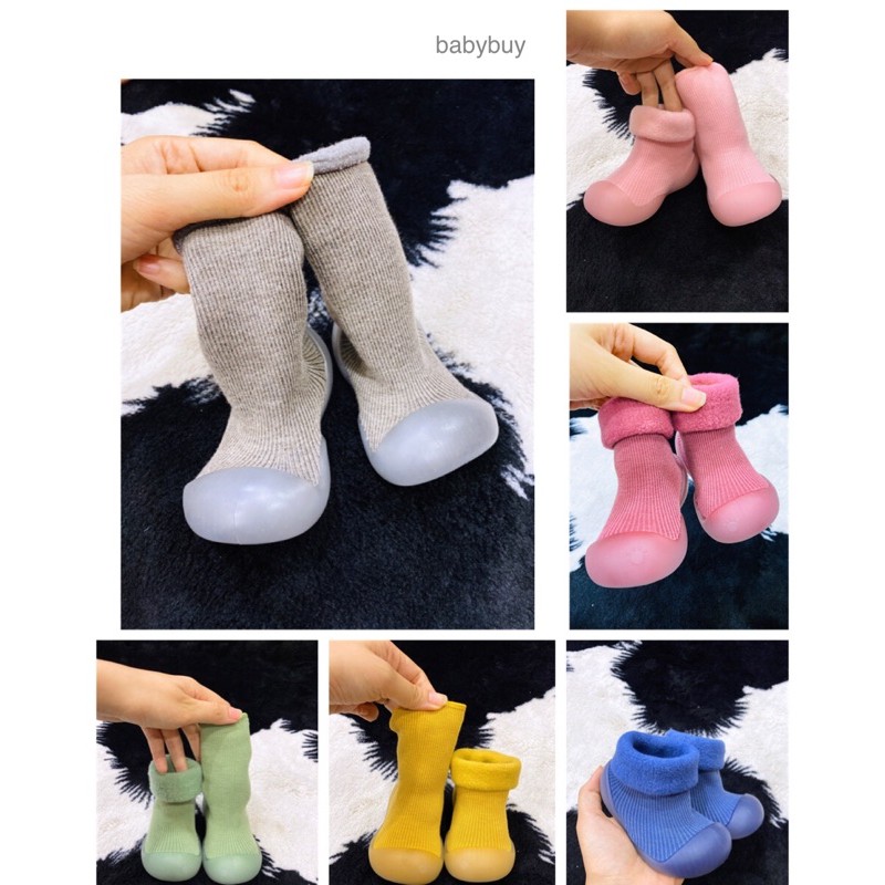 BUNDLE SHOES FOR KIDS WALKING - ANTI-SLIP BUN SHOES FOR KIDS (วุ้นเส้นปกไฟเลี้ยว)