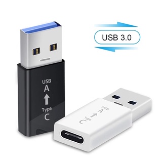 อะแดปเตอร์แปลงข้อมูล Type c เป็น USB 3.0A Type-c แบบพกพา น้ําหนักเบา ทนทาน สําหรับโทรศัพท์ IPhone Android