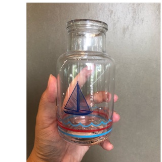 Starbucks ขวดแก้ว 10 oz sailboat collection