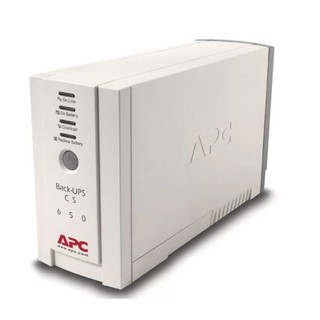 APC เครื่องสำรองไฟ ยูพีเอส 650VA/400Watts รุ่น APC-BK650AS (สีขาว)