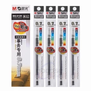 M&G ไส้ปากกาเจล 0.7mm MG-6128 จำนวน 20ชิ้น สินค้ามีคุณภาพ ใช้กับปากกาเจล รุ่นGP1111/W-415/W-369/W-377(ราคาต่อกล่อง）#M&G