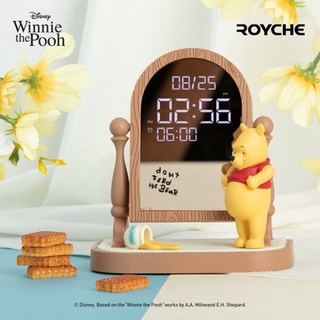 ( พร้อมส่ง ) Winnie the Pooh Mirror Digital Clock นาฬิกาดิจิตอล