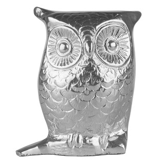 ของตกแต่ง HOME LIVING STYLE นกฮูกใหญ่ OWL สีเงิน อุปกรณ์ตกแต่งบ้านอื่นๆ