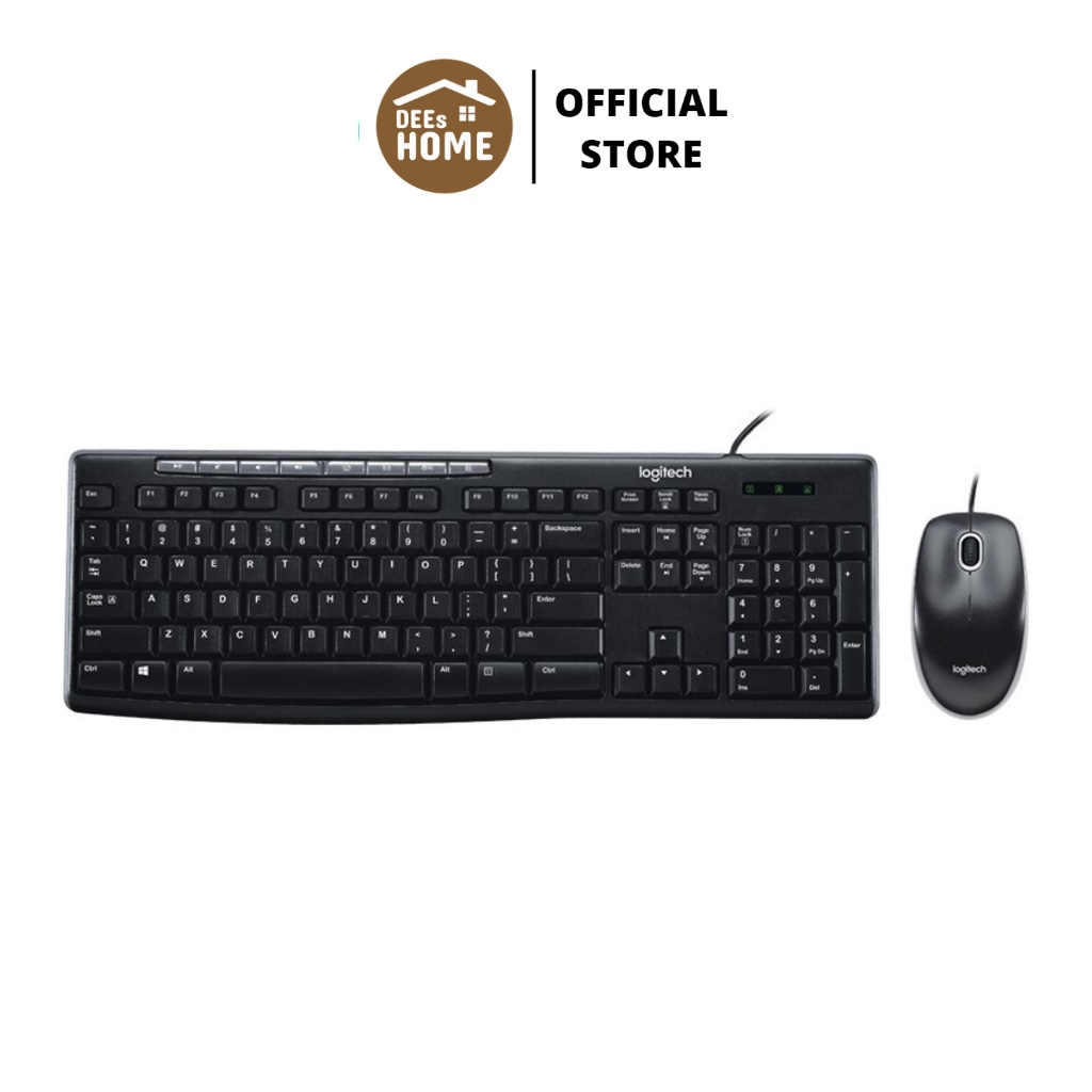 LOGITECH (2in1) USB Multi (MK200) Black - adviceit_officialshop - ThaiPick
