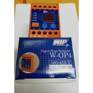 เฟสโปรเทคชั่นW-OP4 -380-415V -3P 4W เฟสโปรเทคชั่นป้องกันไฟตกไฟเกิน