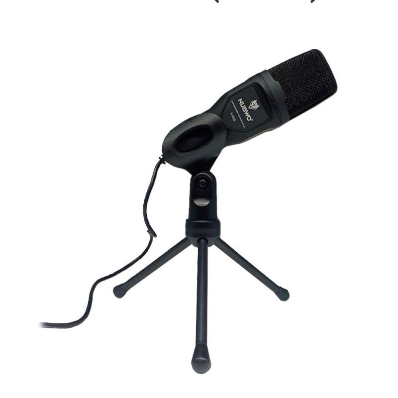 MICROPHONE (ไมโครโฟน) NUBWO M66 CONDENSER MICROPHONE (BLACK)