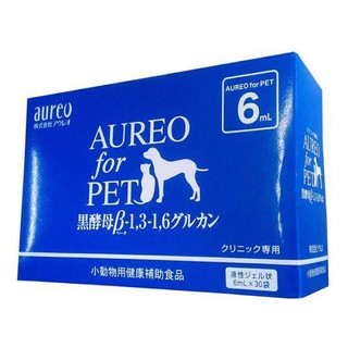 Aureo for PET(หมดอายุ10/2024) อาหารเสริมเพื่อสุขภาพของสัตว์เลี้ยง ขนาด 6 มิลลิลิตร บรรจุ 30 ซอง