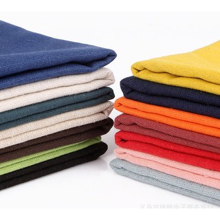 ผ้าทอสีพื้น สำหรับงานปัก มีสินค้าพร้อมส่ง
