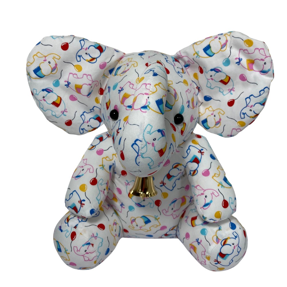 นารายาตุ๊กตาช้าง ขนาด 19 x 23 ซม ผลิตจากผ้าฝ้าย | NaRaYa Elephant doll size 19 x 23 cm. made from co