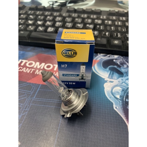 หลอดไฟ H7 12V 55W HELLA ( 1 หลอด )