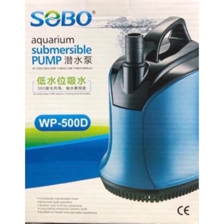 (ออก E-TAXได้) ปั๊มสูบน้ำ ปั้มไดโว่ SOBO WP100D/200D/300D/500D ปั๊มน้ำ ปั้มไดรโว่ ปั๊มดูดน้ำทิ้ง