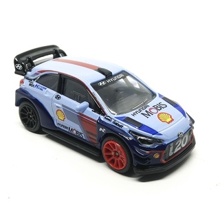 Majorette Hyundai i20 coupe wrc t.neuville c - Purple Color /Wheels RT10SR /scale 1/51 (3 inches) no Package