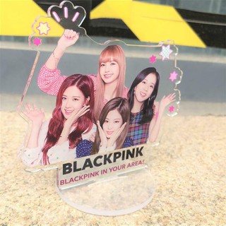 kpop blackpink ขาตั้งอะคริลิคสําหรับตกแต่งโต๊ะ