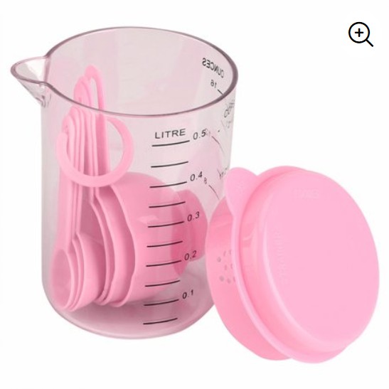 7 ชิ้น ช้อนตวง + ชุดถ้วยตวง โดย Go Green Shop 1219-148