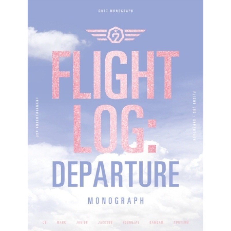 【GOT7】FLIGHT LOG DEPARTUREサイン入り GOT7 Flight Log: Departure FLY Autographed Signed Album