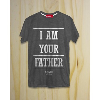 เสื้อยืด I AM YOUR FATHER สีเทาเข้ม แบรนด์ DONt