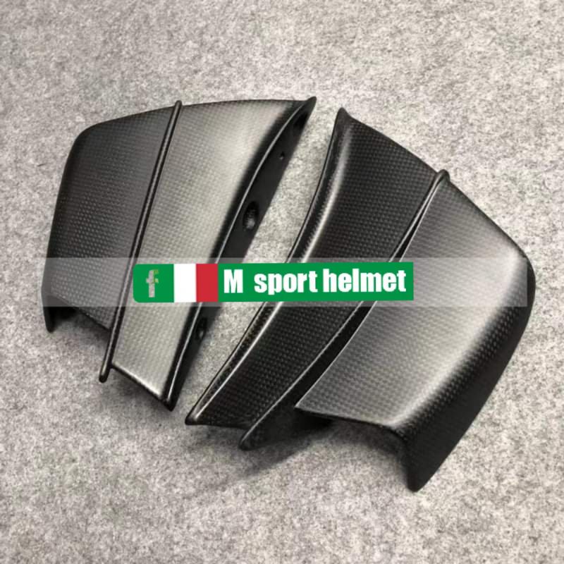 ปีกข้าง MotoGPรถบิ๊กไบค์รุ่น ducati v4 v4s v4rปีกคาร์บอนไฟเบอร์ ducatiของแต่ง ducati v4s v4rปีกรถ du