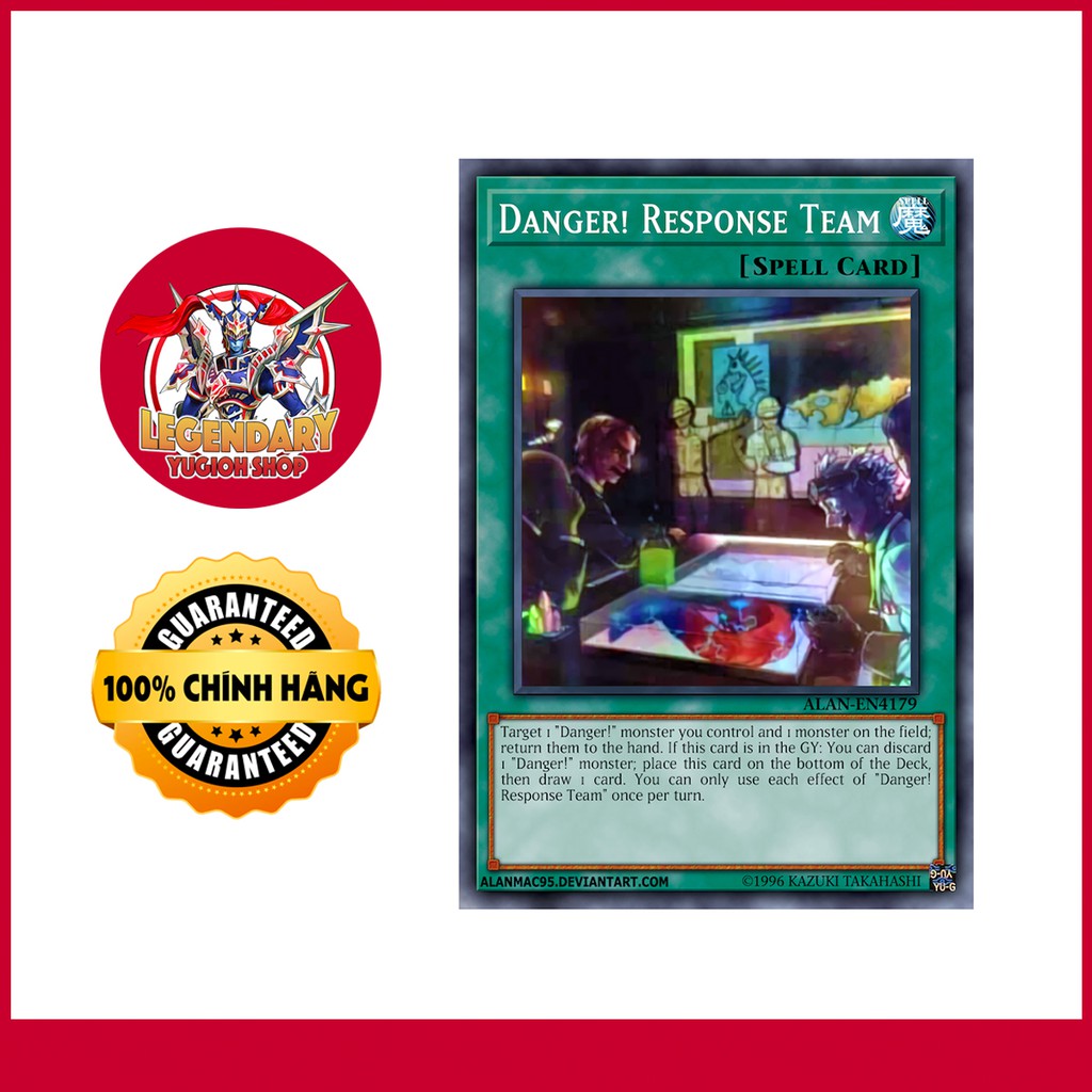 [การ์ด Yugioh ดั้งเดิม] อันตราย! Response Team Team Team Team Team Team Team Team