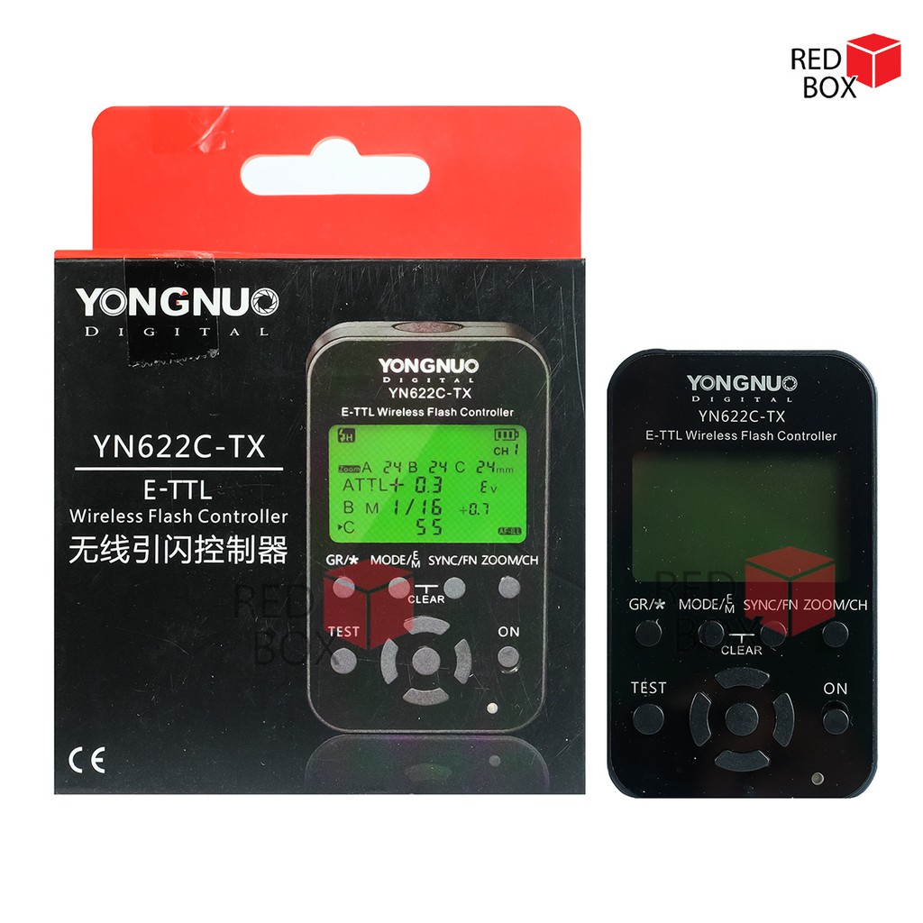 Yongnuo YN622C-TX E-TTL ตัวควบคุมแฟลชไร้สายสําหรับ Canon