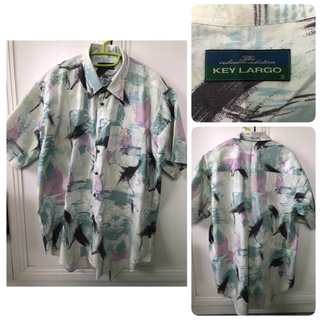 เสื้อเชิ้ตมือสอง KEY LARGO อก 23" ยาว 31.5"