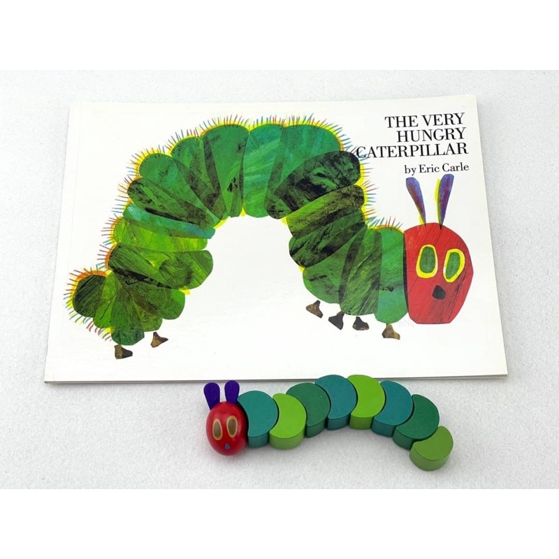 The Very Hungry Caterpillar และ Wooden Caterpillar หนังสือ ของเล่นไม้ นายแพทย์ประเสริฐ แนะนำ