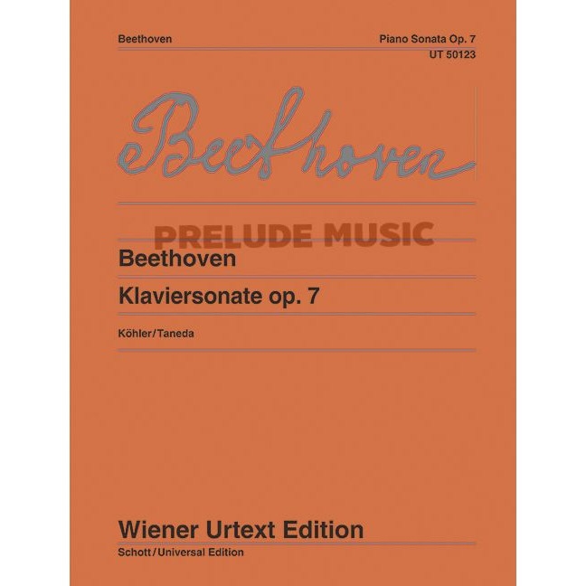 (โค้ดINCSM2Lลด70฿) Beethoven Sonata - Eb major for piano op. 7