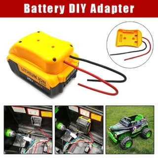 สําหรับ Makita/Bosch/Milwaukee/Dewalt/Black & Decker 18V แบตเตอรี่อะแดปเตอร์ขั้วต่อ DIY อะแดปเตอร์ Dock Holder 14 Awg สายไฟ