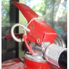 สายรัดสลักถังดับเพลิง/ สายรัดไข่ปลา /สายรัดกระดูกงู / คล้องป้าย ขนาดยาว 5นิ้ว