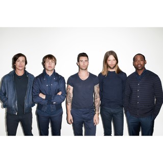 โปสเตอร์Maroon5  Adam Levine มารูนไฟฟ์ แอดัม เลอวีน โปสเตอร์ วอลเปเปอร์ ตกแต่งผนัง Poster โปสเตอร์วินเทจ โปสเตอร์วงดนตรี