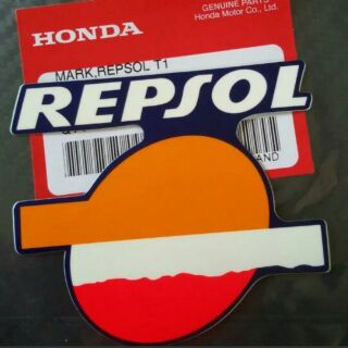 สติ๊กเกอร์ฮอนด้า Repsol สติ๊กเกอร์แต่งรถ แท้ศูนย์ติดถังน้ำมัน