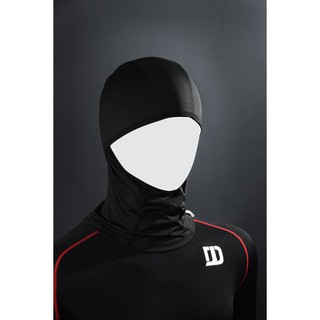 7 โม่งตากว้าง Dr.jones  รุ่น Explorer  Balaclava สีดำ ตัวกล่องดำ โม่ง ผ้าคลุมหัว โม่งคลุมหัว