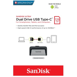 SanDisk Ultra Dual Drive USB Type-C 128GB (SDDDC2_128G_G46)