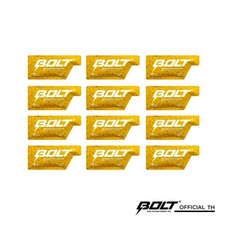 Bolt Energy Passion Fruit เจลให้พลังงานโบลท์รสเสาวรส 40 g สำหรับกีฬา วิ่ง จักรยาน ว่ายน้ำ ไตรกีฬา (Pack 12 )