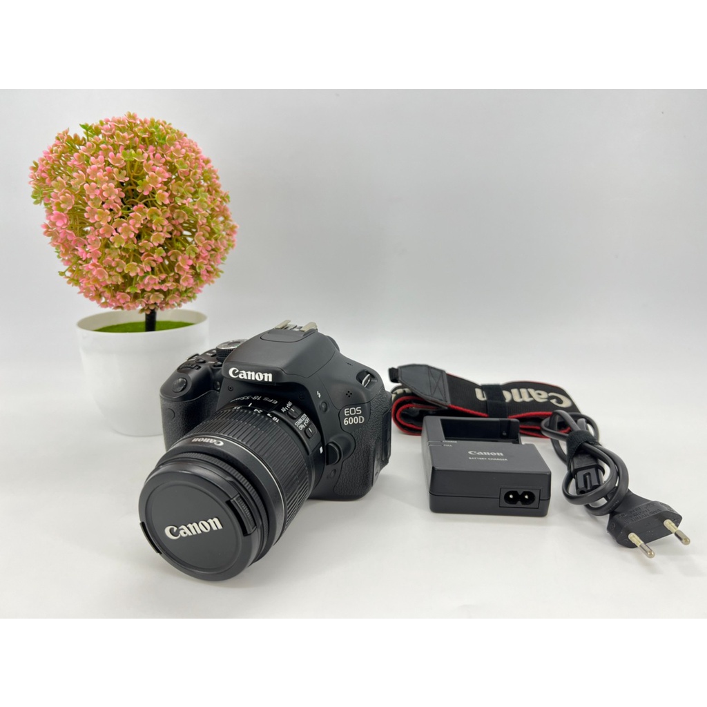 CANON EOS 6000D + Lens EF-S 18-55mm f1.3 | Shopee Thailand