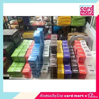 🇹🇭กล่อง DECK ใส่การ์ด รุ่น พลาสติก 80+ 100+ แบบมีลายปั๊ม และ ไม่มีลาย หลากสี กล่องเดก จัดเก็บการ์ด สะสม กล่องเก็บการ์ด