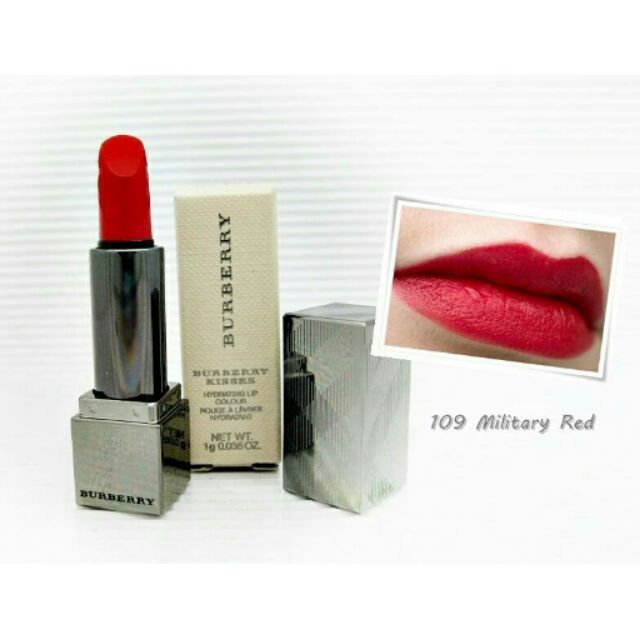burberry military red 109
