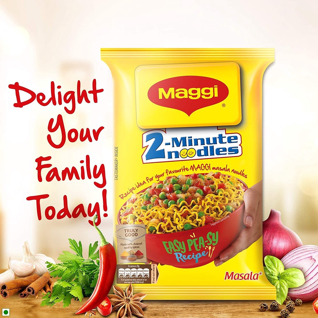 Maggi 2-Minute Noodles Masala 60gr. | Shopee Thailand