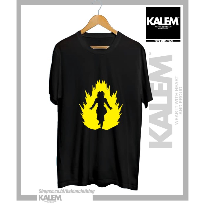 เสื้อยืด SILHOUETTE BROLY SUPER SAIYAN LEGENDARY - KALEMCLOTHING