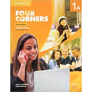 DKTODAY หนังสือ Four Corners 1A Student’s Book with Online Self-Study (2nd Edition) **มีโค๊ดออนไลน์**