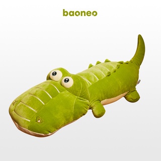 Baoneo Toys ตุ๊กตาจระเข้ ยาวหมอนนอนกอดตุ๊กตาเตียงเด็กชาย นุ่มนิ่มน่ากอด Crododile doll ตุ๊กตาของเล่น ของขัญ ใยแน่น