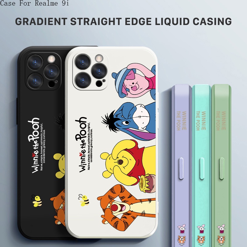Realme 9i 9 Pro Pro+ Plus 4g 5g เคสเรียวมี สำหรับ Case Pooh Bear เคสแข็ง เคสโทรศัพท์