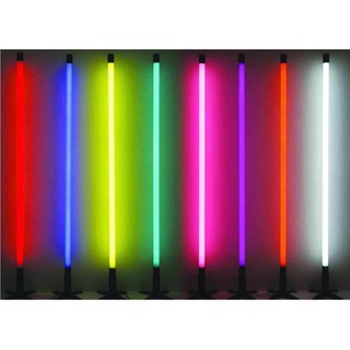 หลอดไฟT8 LED กันน้ำ 120cm. หลอดนีออนตกแต่ง หลอดไฟงานวัด มีหลายสีให้เลือก