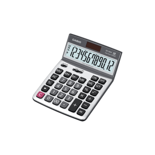 Casio Calculator เครื่องคิดเลข รุ่น DX-120ST สีเงิน