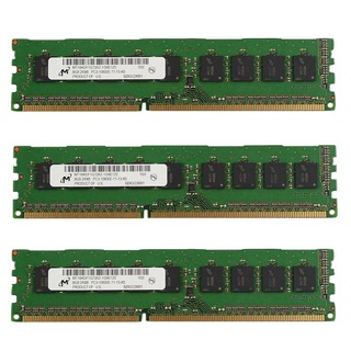 ไมครอน ECC RAM ใช้ DDR3 8GB 16GB 1333MHz Workstation MemoryUDIMM 8GB 2Rx8 PC3-10600E 1.5V 240Pin ECC Unbuffered Memory